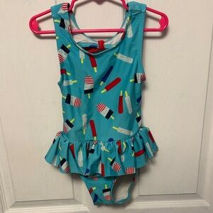 Cat & Jack Blue Popsicle Print One Piece